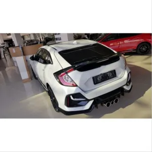 Honda Civic Uyumlu Fk7 2016-2020 Hatchback Spoiler Dto Boyasız thumb 2