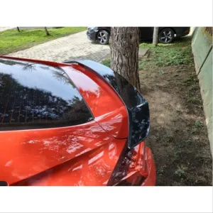 Honda Civic Uyumlu Fc5 2016-2020 Turbo Spoiler Işıksız (Boyasız) - Görsel 2