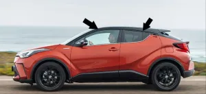 Toyota C-Hr Uyumlu 2016-2019 Cam Nikelajı thumb 2