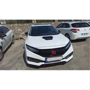 Honda Civic Uyumlu Fc5 2016-2020 Type R Kaput Ventı BOYASIZ OLARAK GÖNDERİLMEKTEDİR thumb 2