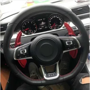Volkswagen Scirocco Uyumlu Paddle Shift Kırmızı thumb 2