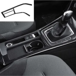 Volkswagen Golf Uyumlu 7 - 7,5 Orta Konsol Kaplama - Karbon thumb 2