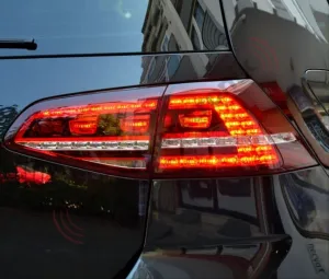 Volkswagen Golf Uyumlu 7 Mk7 2012-2018 LED Stop 7 Highline Görünümlü thumb 2
