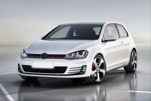Volkswagen Golf Uyumlu 7 2013-2017 Gti Ön Tampon Ve Panjur Seti - Görsel 2