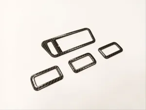 Volkswagen Golf Uyumlu 7 - 45419 2013-2020 Cam Açma Kapama Kaplama - Karbon thumb 2