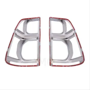 Toyota Hilux Uyumlu Vigo 2012-2015 Stop Çerçeve Kaplama Krom - Görsel 3
