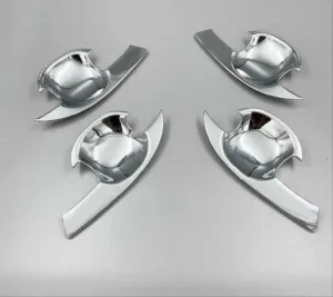 Toyota Hilux Uyumlu Vigo 2012-2015 Kapı Kolu İç Kaplama Krom - Görsel 2