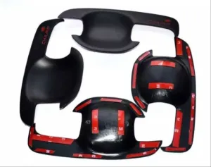 Toyota Hilux Uyumlu Vigo 2012-2015 Kapı Kolu İç Kaplama Siyah thumb 2