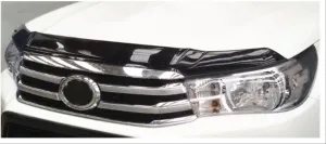 Toyota Hilux Uyumlu Revo 2016-2019 Kaput Ön Koruma Siyah (Kaput Rüzgarlığı) thumb 2