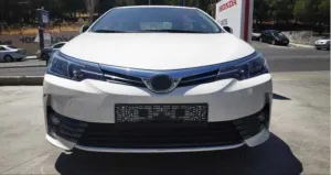 Toyota Corolla Uyumlu 2013-2016 Ön Tampon Alt Çıta Nikelaj thumb 2
