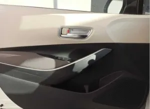 Toyota Corolla Uyumlu 2019+ Kapı Kolu İç Kaplama - Silver thumb 2