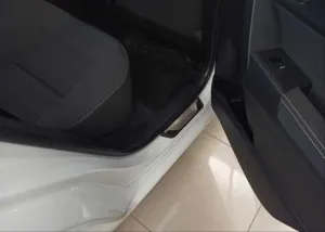 Toyota Corolla Uyumlu 2013-2016 Kapı Eşik Nikelajı Işıksız thumb 3