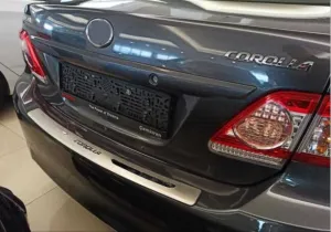 Toyota Corolla Uyumlu 2013-2016 Arka Tampon Üst Kaplama Kalın Model - Görsel 3