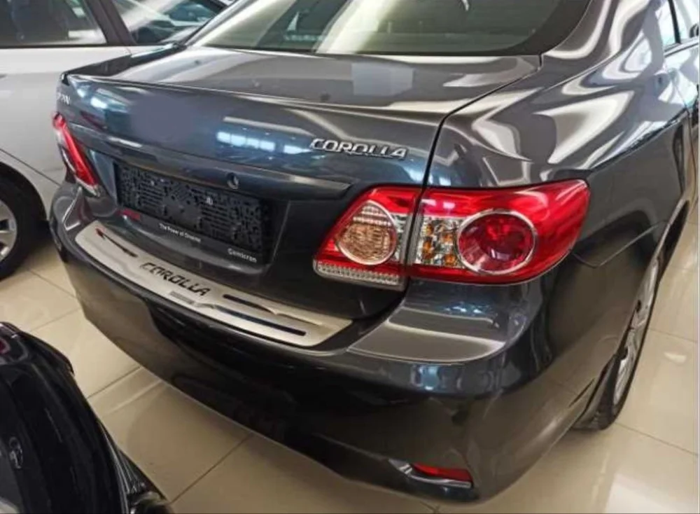 Drs Tuning Toyota Corolla Uyumlu 2013-2016 Arka Tampon Üst Kaplama İnce Model