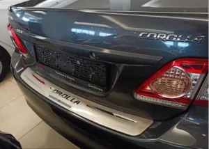Toyota Corolla Uyumlu 2013-2016 Arka Tampon Üst Kaplama İnce Model - Görsel 3