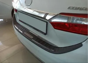 Toyota Corolla Uyumlu 2014-2018 Arka Tampon Üst Koruması Plastik thumb 2