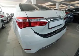 Toyota Corolla Uyumlu 2014-2018 Arka Tampon Üst Koruması Plastik thumb 4
