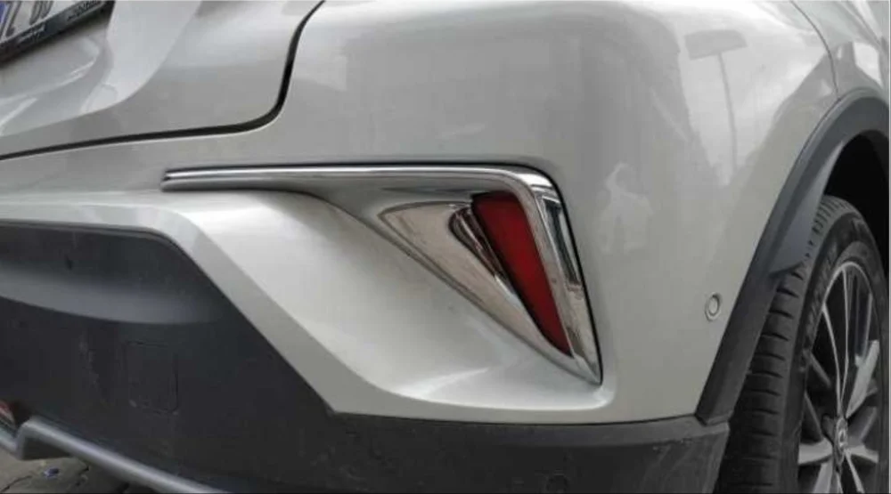Toyota C-Hr Uyumlu 2016-2019 Arka Sis Kaplaması Nikelaj