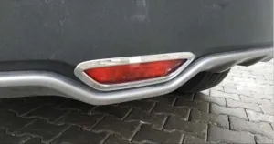 Toyota C-Hr Uyumlu 2016-2019 Orta Stop Lamba Çerçevesi Nikelaj - Görsel 2
