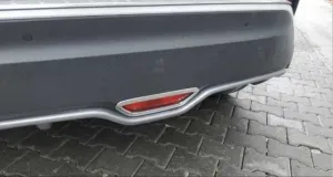 Toyota C-Hr Uyumlu 2016-2019 Orta Stop Lamba Çerçevesi Nikelaj - Görsel 3
