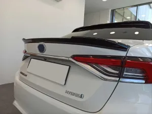 Drs Tuning Toyota Corolla Uyumlu 2019+ Bagaj Üstü Spoiler B Dizayn (Piano Black) - Görsel 2