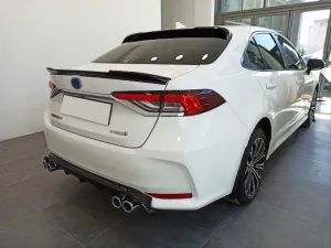 Drs Tuning Toyota Corolla Uyumlu 2019+ Bagaj Üstü Spoiler B Dizayn (Piano Black) - Görsel 4