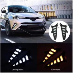 Toyota C-Hr Uyumlu 2016-2019 Ön Sis Ledi - Hareketli Sinyal thumb 4