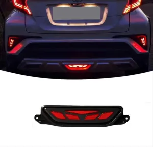 Toyota C-Hr Uyumlu 2016-2019 Tampon Altı Orta Stop Ledi - Çakarlı thumb 3