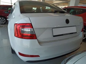 Skoda Octavia Uyumlu 2015-2019 Bagaj Çıtası Krom thumb 2
