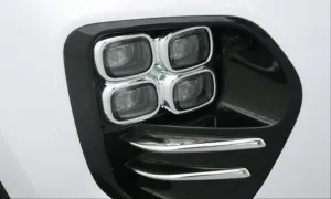Kia Sportage Uyumlu 2016-2019 Ön Sis Kaplaması Küçük (Kare) Nikelaj thumb 2