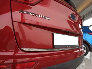 Kia Sportage Uyumlu 2016-2019 Bagaj Kapağı Alt Çıtası Krom - Görsel 3