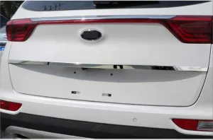 Kia Sportage Uyumlu 2016-2019 Bagaj Kapağı Orta Çıtası Krom - Görsel 3
