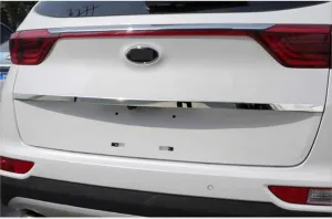 Kia Sportage Uyumlu 2016-2019 Bagaj Kapağı Orta Çıtası Krom - Görsel 4