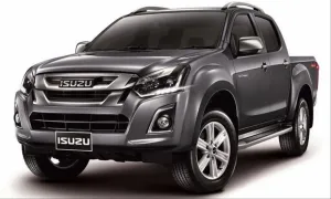 İsuzu D-Max Uyumlu 2012-2017 Depo Kapağı Kaplaması Siyah thumb 2