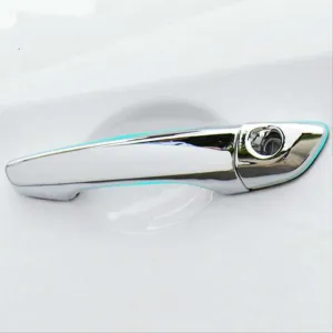 Hyundai Elantra Uyumlu 2016-2018 Kapı Kolu Kaplaması Nikelaj thumb 4