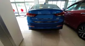 Hyundai Elantra Uyumlu 2016-2018 Arka Sis Kaplaması Nikelaj thumb 4