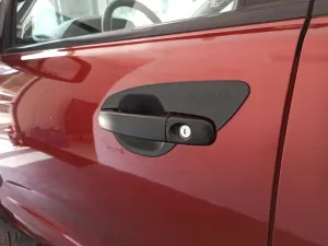 Ford Ranger Uyumlu 2015-2018 İç Kapı Kolu Kaplama Siyah thumb 1