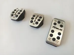 Ford Focus Uyumlu 2010-2019 Pedal Seti Siyah Yazılı Manuel thumb 2