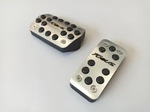 Ford Focus Uyumlu 2010-2019 Pedal Seti Siyah Yazılı Otomatik thumb 2