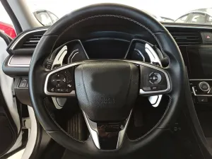 Honda Civic Uyumlu Fc5-Fk7 2016-2020 Paddle Shift Silver thumb 2
