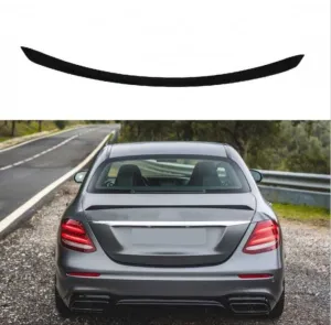 Mercedes W213 Uyumlu 2016-2019 E63 S Spoiler - Piano Black - Görsel 2