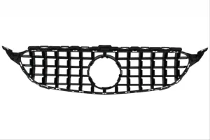 Mercedes W205 Uyumlu C Serisi 2015-2018 Panjur Gtr Krom thumb 4