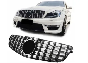 Mercedes W204 Uyumlu 2007-2014 C Serisi Panjur Gtr - Gri thumb 4
