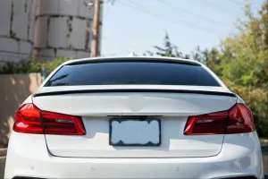 Bmw 5 Uyumlu Serisi G30 Hybrıd Spoiler - Piano Black (Parlak Siyah) thumb 4