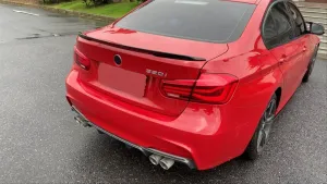 Bmw 3 Serisi 2012-2018 (F30) M Technıc Hybrıd Spoiler Piano Black