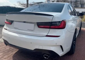 BMW 3 Serisi 2019-Günümüz (G20) Mp Spoiler - Piano Black (Parlak Siyah) - Görsel 2