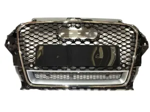 Audi A3 2012-2020 (8V) uyumlu 2013-2016 Panjur Rs3 - Krom Çerçeve - Quatro Yazılı modelleri Oto Aksesuar Shop'de. Kaliteli malzeme, hızlı kargo ve güvenli