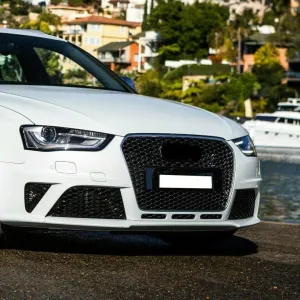 Audi A4 Uyumlu 2013-2015 Panjur Rs4 - Siyah thumb 3