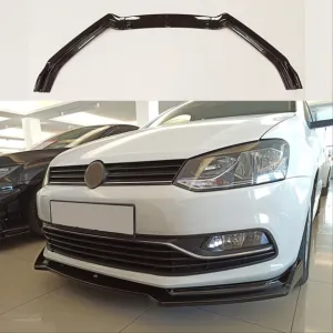 Volkswagen Polo Uyumlu 2009-2017 Mk5 Ön Lıp (Boyasız) thumb 3