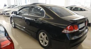 Honda Civic Uyumlu Fd6 2006-2012 Cam Çıtası Nikelajı Tam Tur - Görsel 2